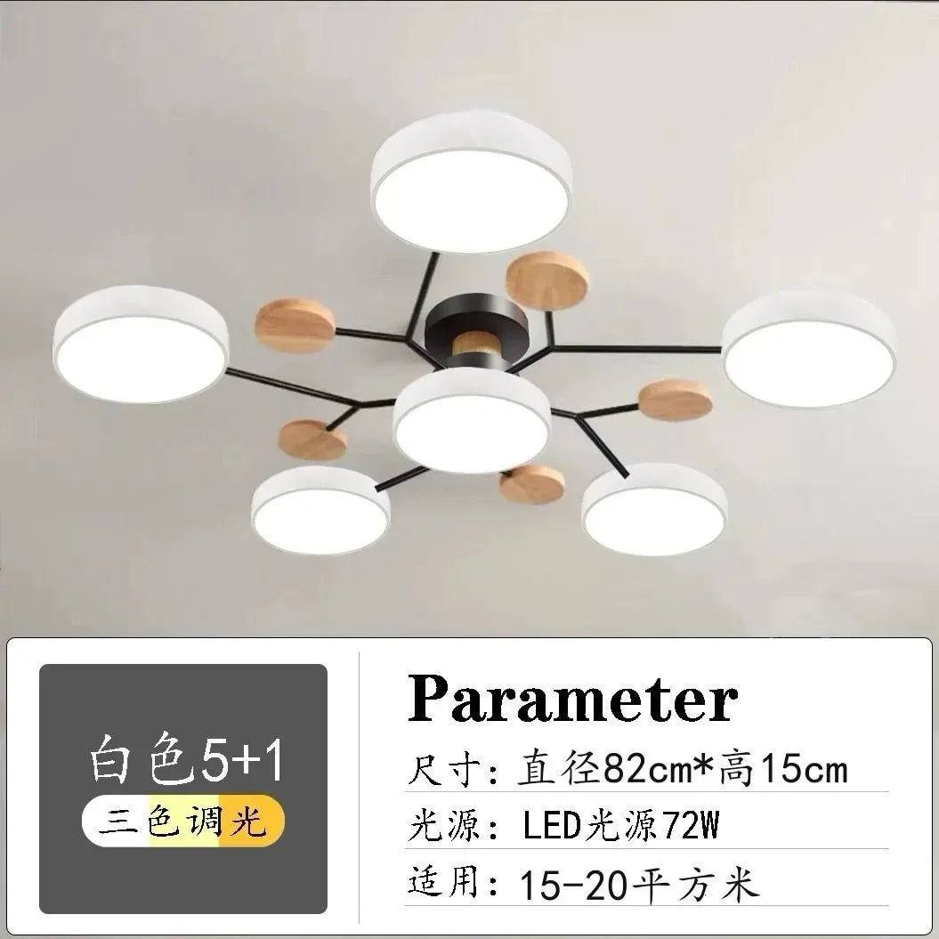 Floris Arc Dimmable Aluminum Chandelier