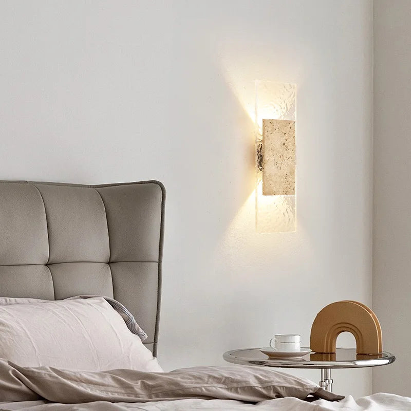 Elara 18W Linear Outdoor Wall Light for Exterior Wall – Stone
