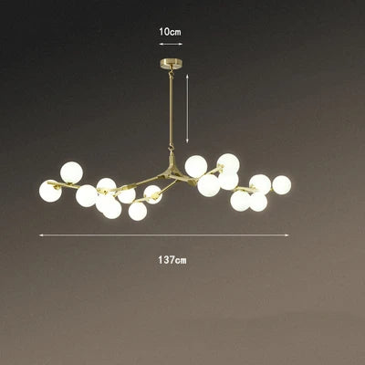 Joren Arc Glass Pendant Light – product view 10