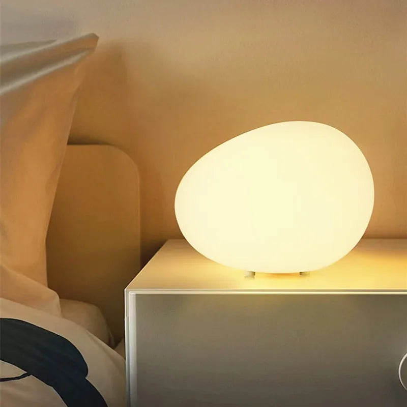 Vela Pillar Travertine Table Lamp – Dimmable – product detail 2