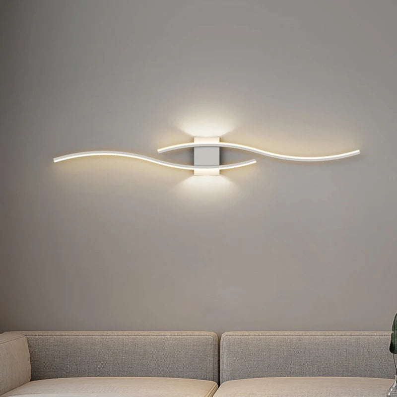 Caspian Modern LED Bedside Wall Sconce for Bedroom