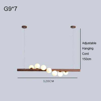 Onda Axis Wood Pendant Light – Dimmable – product detail 13