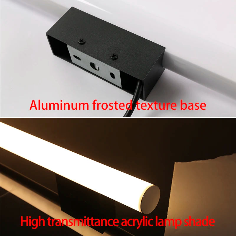 Alaric Halo Linear Aluminum Wall Sconce – product view 6