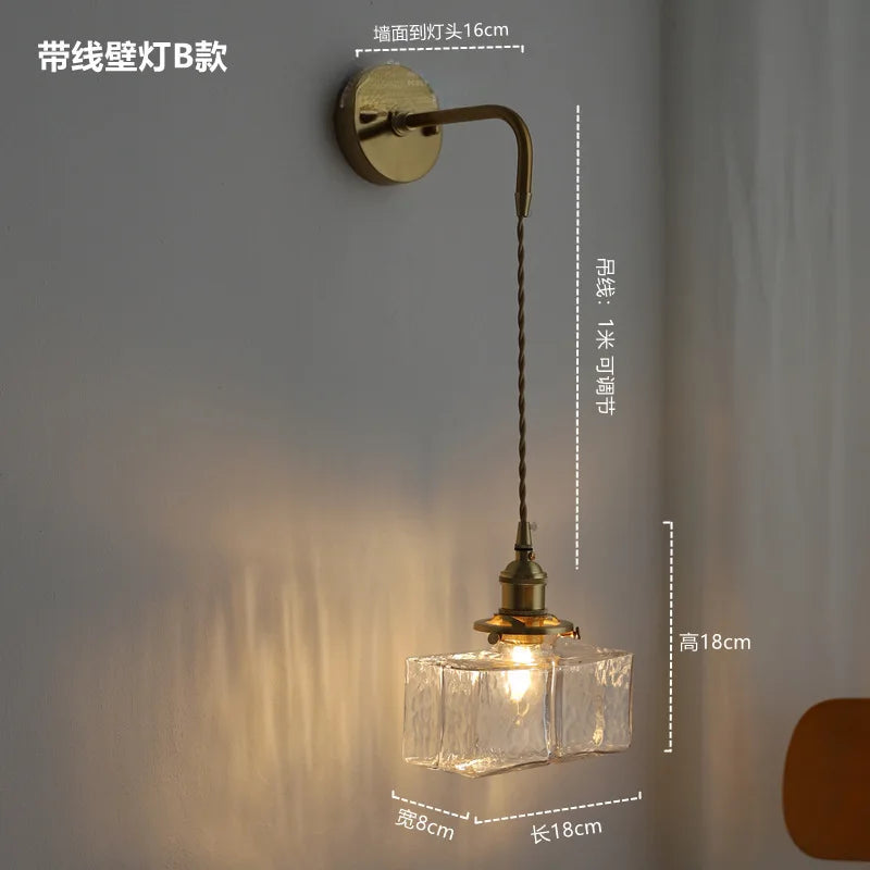 Japanese Brass Round Picture Light – detail view 6