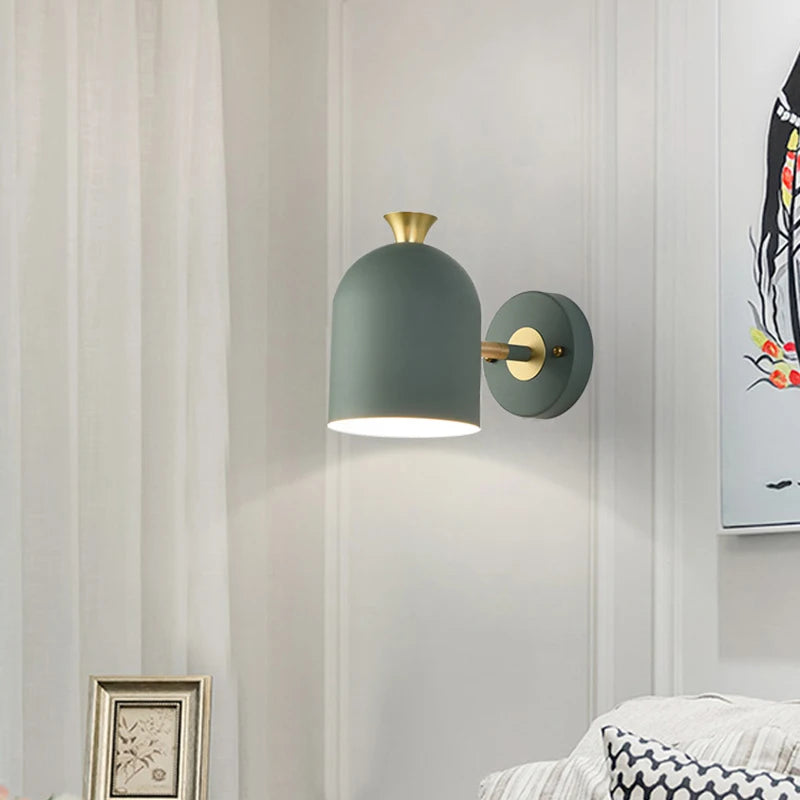 Damaris Arc Metal Wall Sconce – product view 6