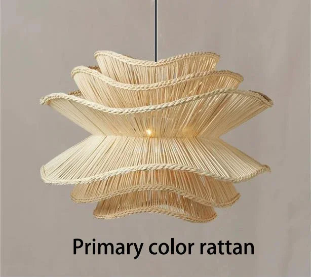 Neroli Handmade Rattan Pendant Light for Guest Room