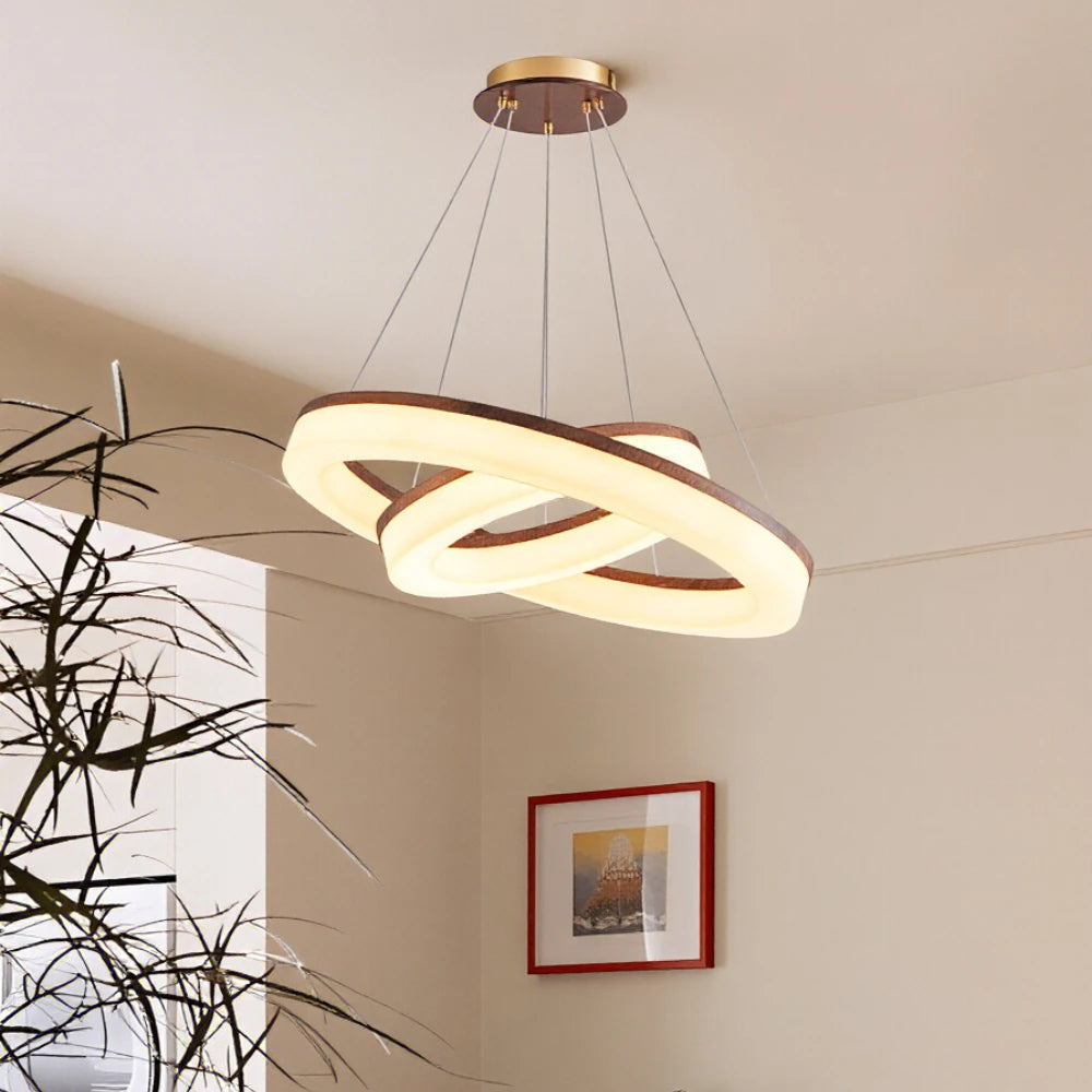 Alabaster & Marble Chandelier – Modern Minimalist for Dining Room, Living Room, Foyer | Solenne Line by Evenlyr
