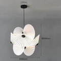 Paper Chandelier – Modern Minimalist for Dining Room, Kitchen Island, Living Room | Lucienne Petal by Evenlyr