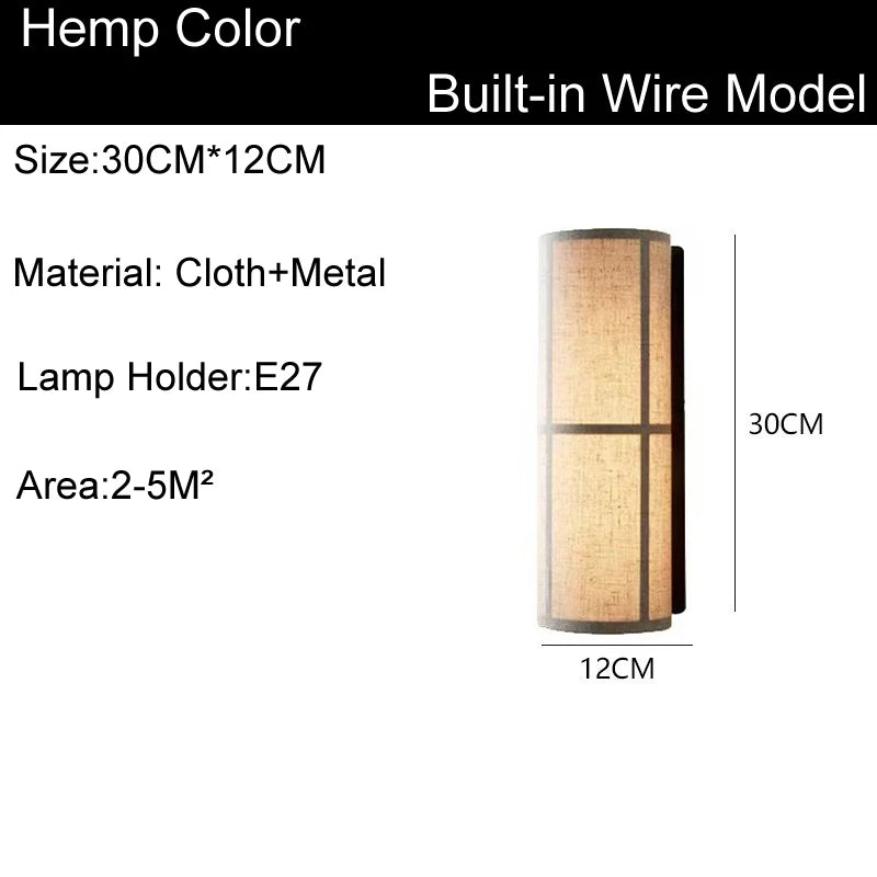 Joren Halo Fabric Wall Sconce – product view 7