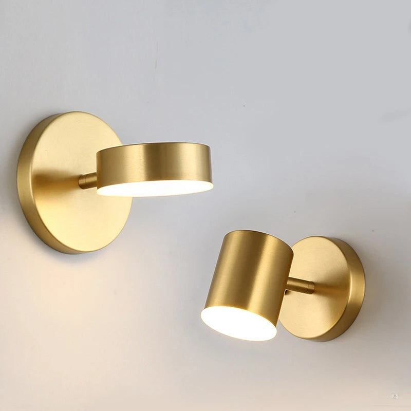 Metal Wall Sconce – Nordic Modern for Bathroom, Bedroom & Bedside, Hallway & Entryway | Selene Glow by Evenlyr