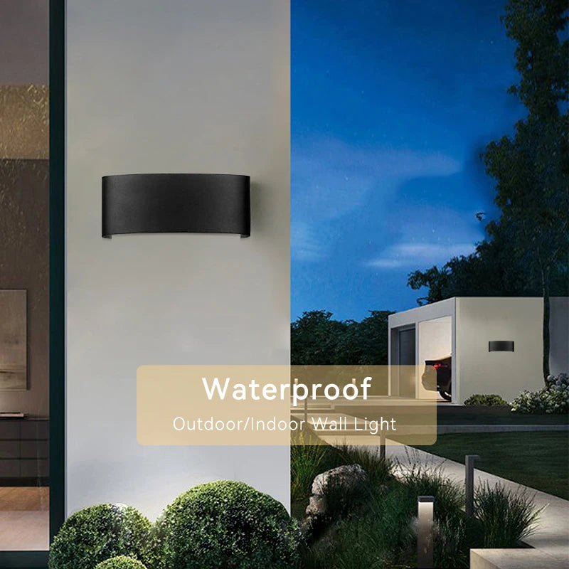 Orlena Outdoor Facade Wall Light for Veranda Stairs