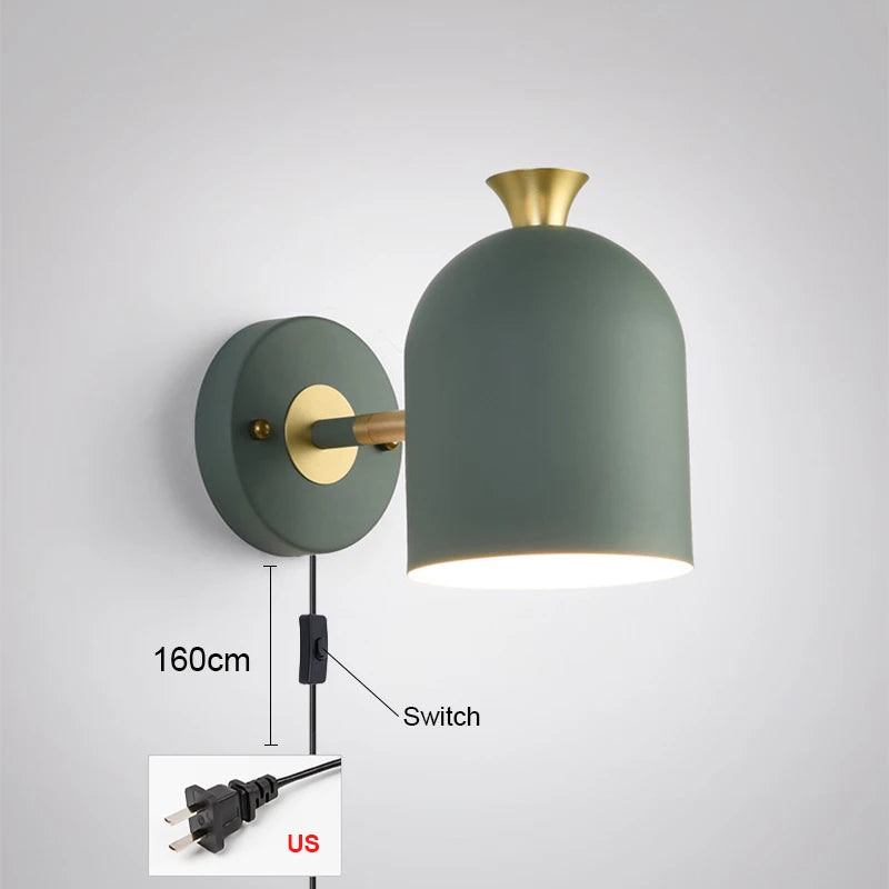 Damaris Arc Metal Wall Sconce – product view 10