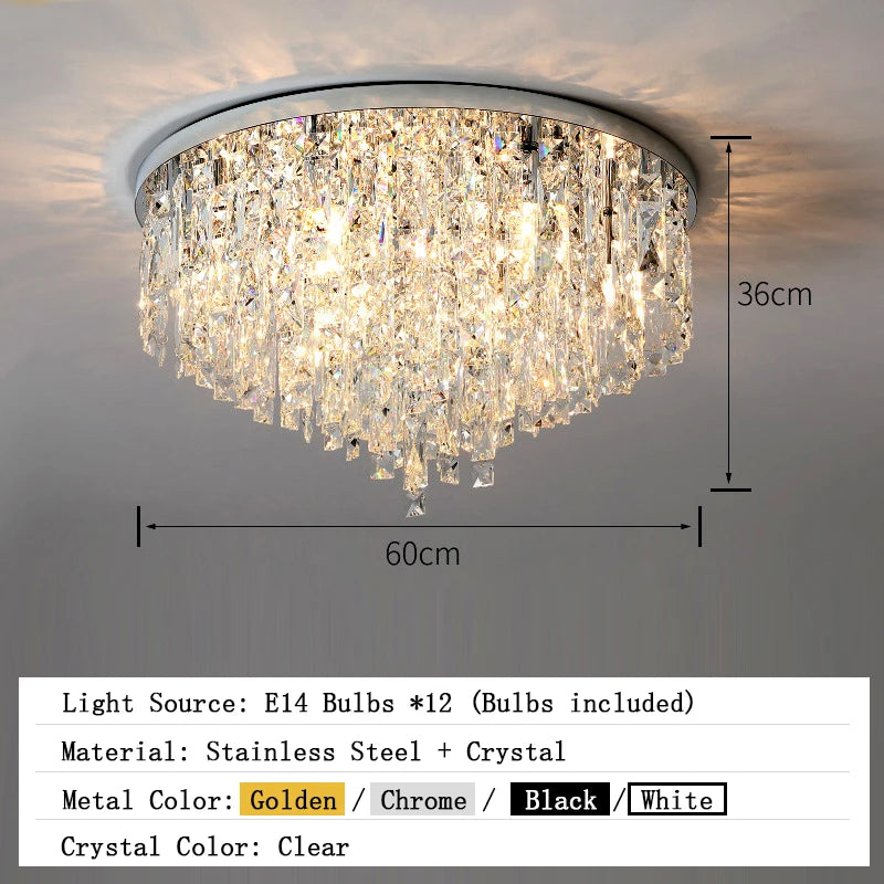 Galen Halo Sculptural Crystal Pendant Light – product view 14