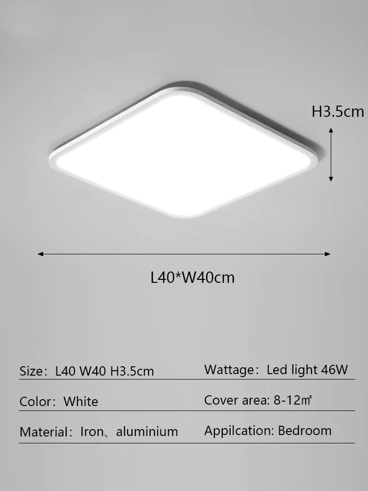 Noemi Halo Aluminum Ceiling Light – product view 7