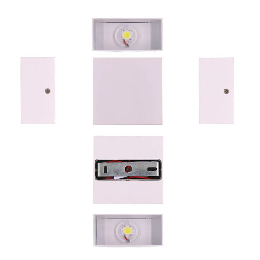 Merano 12W Adjustable-Beam Outdoor Wall Light – IP65 – detail view 3