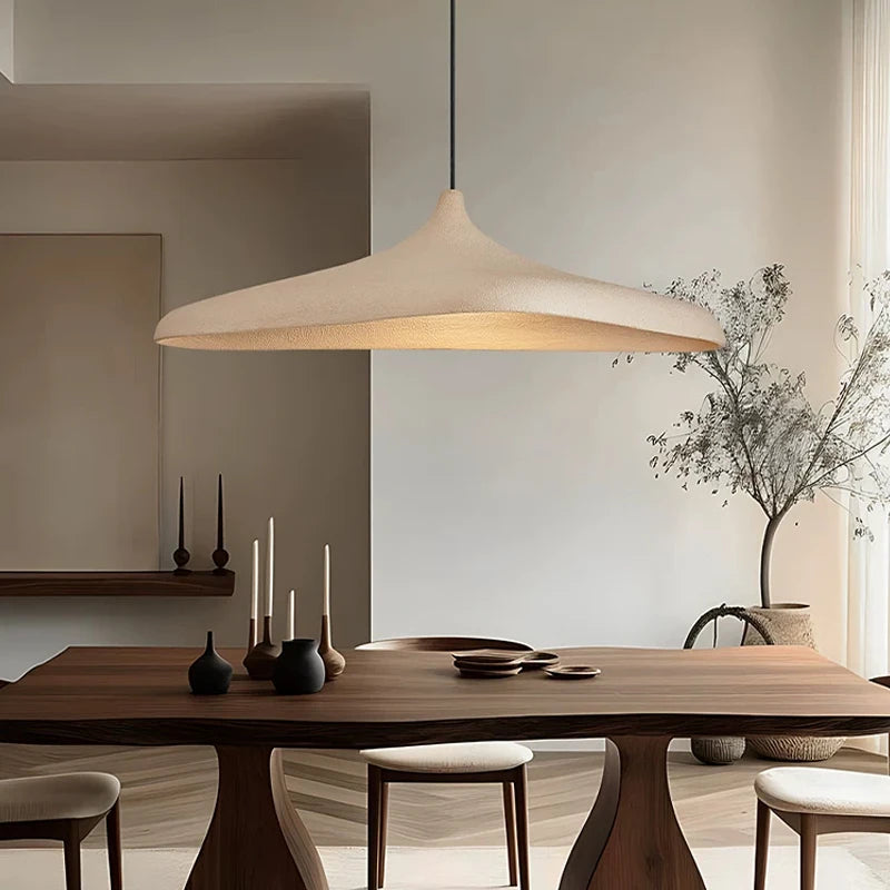 Metal Chandelier – Wabi-Sabi Nordic LED for Bedroom & Bedside, Dining Room & Kitchen | Solenne Arc by Evenlyr