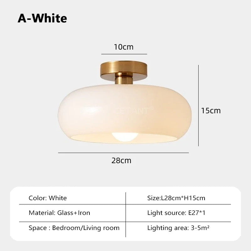Ravena Modern Glass Chandelier for Bedroom