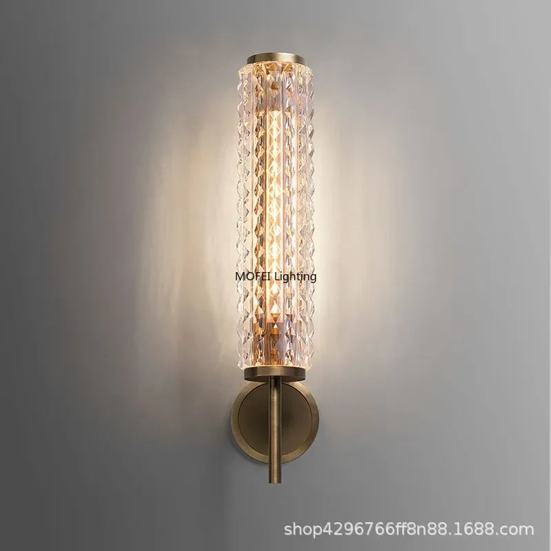 Caelia Veil Copper Wall Sconce – product view 2