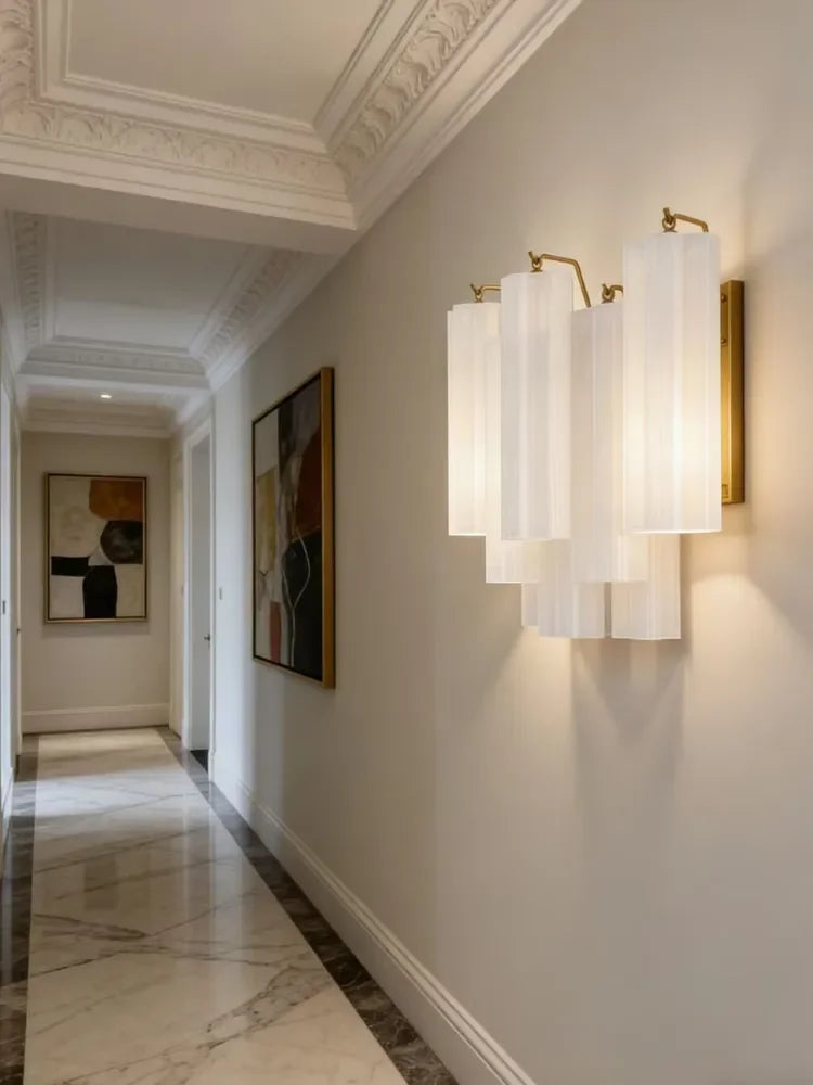 Elowen Veil Cone Glass Wall Sconce – product view 5