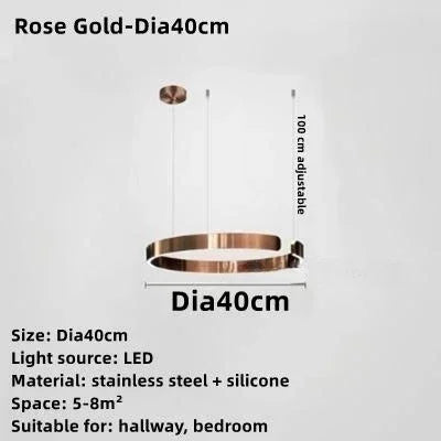 Mirel Arc Metal Pendant Light – product view 12