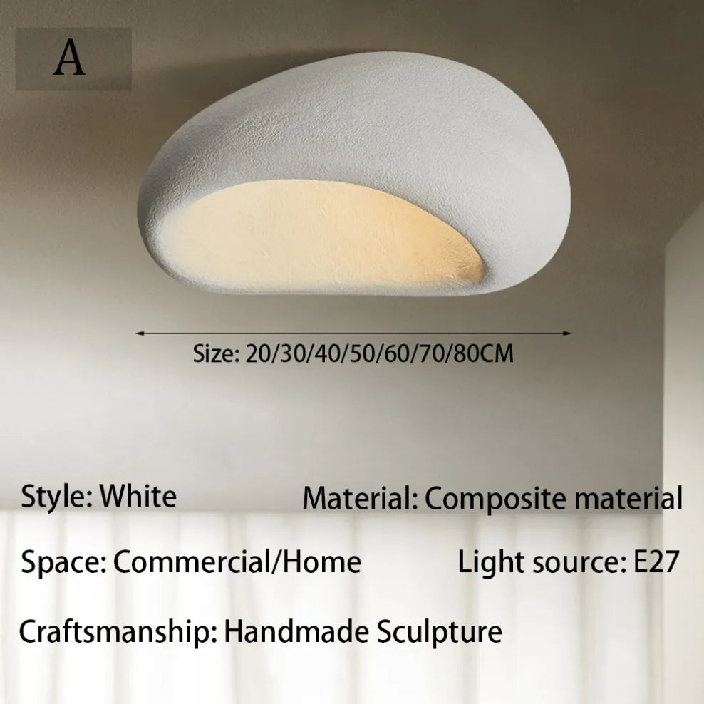 Doria Wabi-Sabi Modern Chandelier for Living Room – Nordic – detail view 6