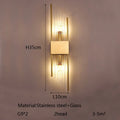 Glass Wall Sconce – Modern Minimalist for Bedroom, Hallway, Bathroom | Mirelle Line by Evenlyr