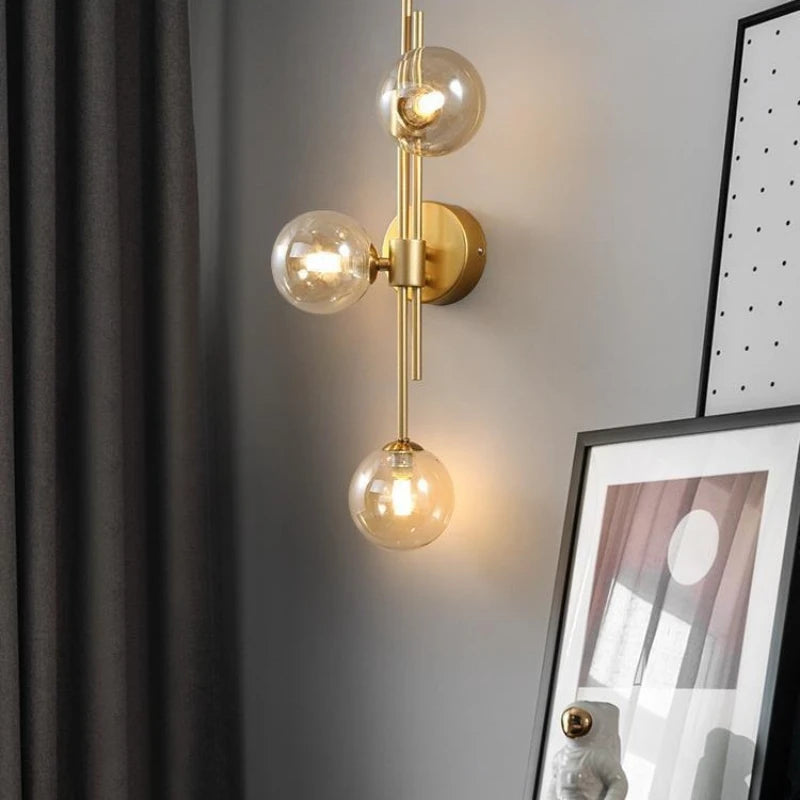 Fiore Contour Glass Wall Sconce – product view 6