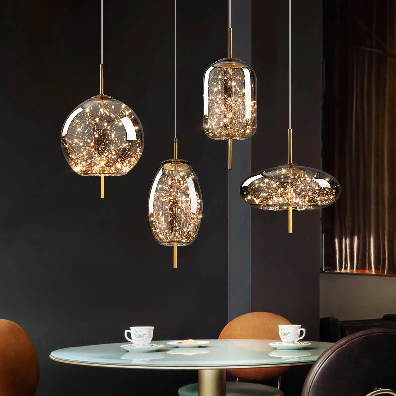 Arco Form Glass Chandelier – Nordic – product detail 2