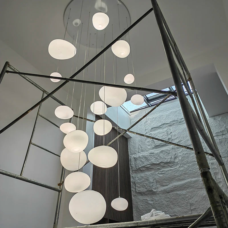 Linea Column Acrylic Chandelier Remote Control