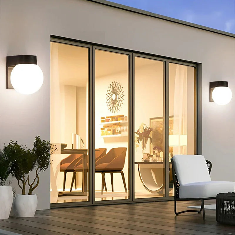 Ginevra IP55 Outdoor Wall Light for Garden Wall – detail view 3