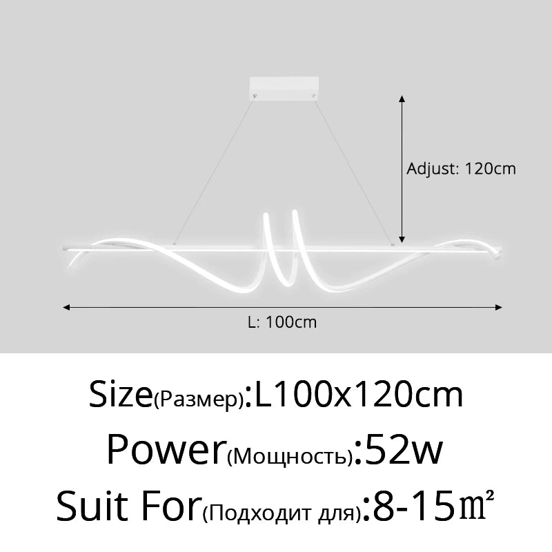 Ayla Orbit Aluminum Pendant Light – Dimmable – product detail 9