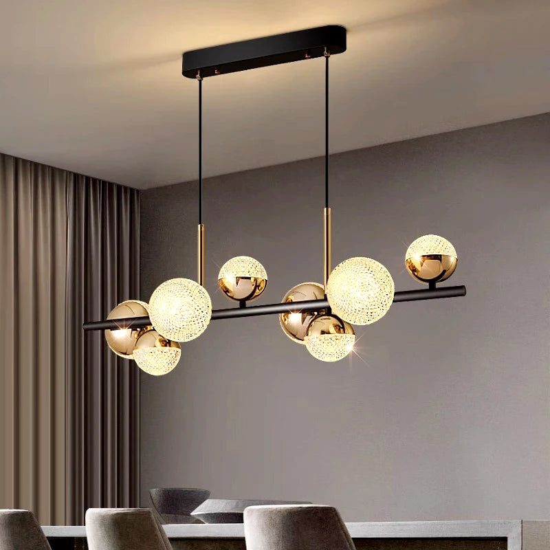Lune Crown Iron Chandelier – Remote Control – product detail 4