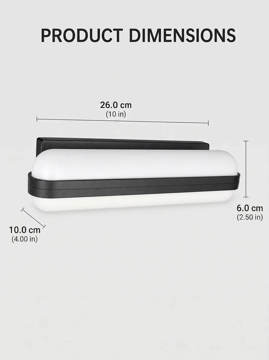 Kensley Up & Down Beam Outdoor Wall Light for Porch – IP65
