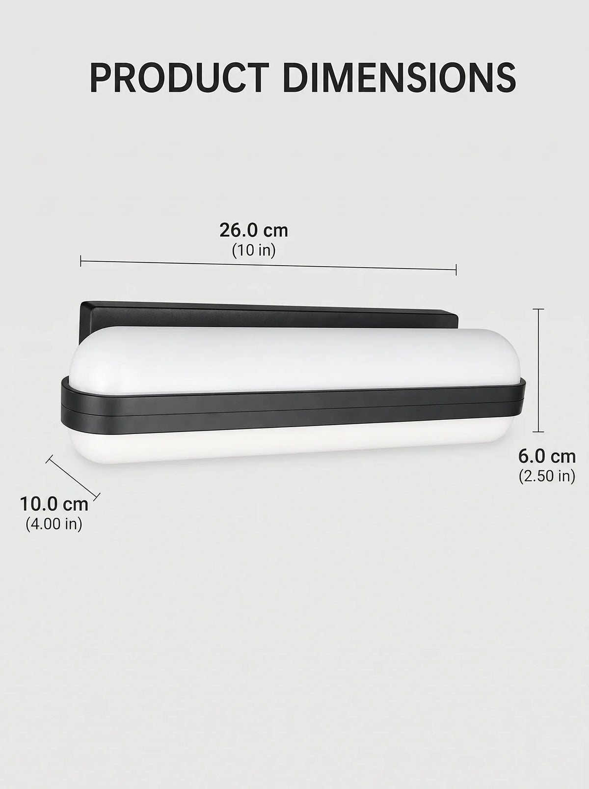 Kensley Up & Down Beam Outdoor Wall Light for Porch – IP65