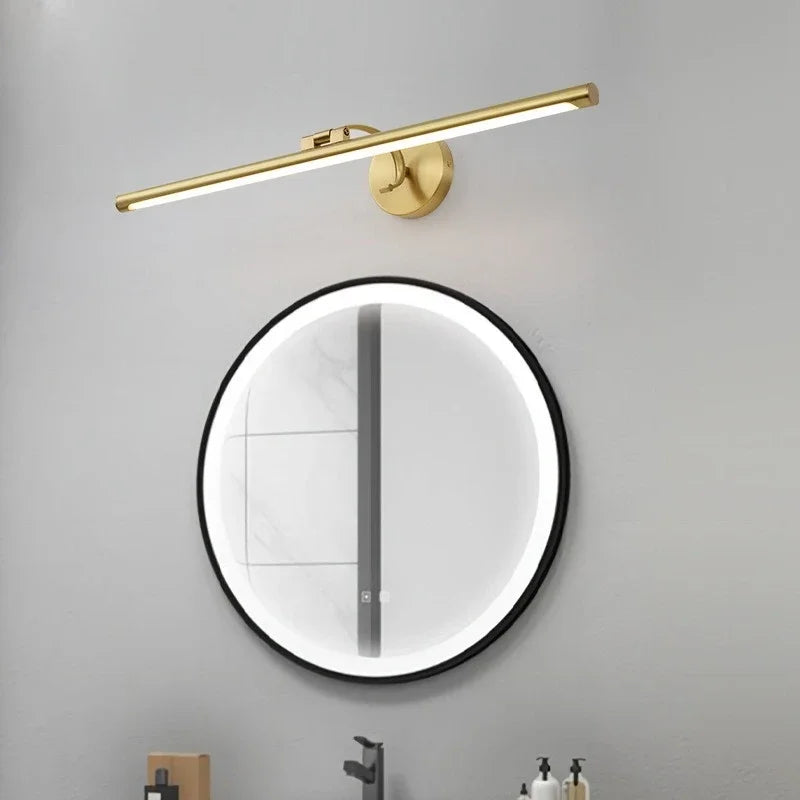 Designer LED Bathroom Vanity & Mirror Light – Modern LED for Bathroom, Bedroom & Bedside | Oriana Contour by Evenlyr