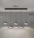 Vita Crescent Glass Chandelier – Remote Control – product detail 10