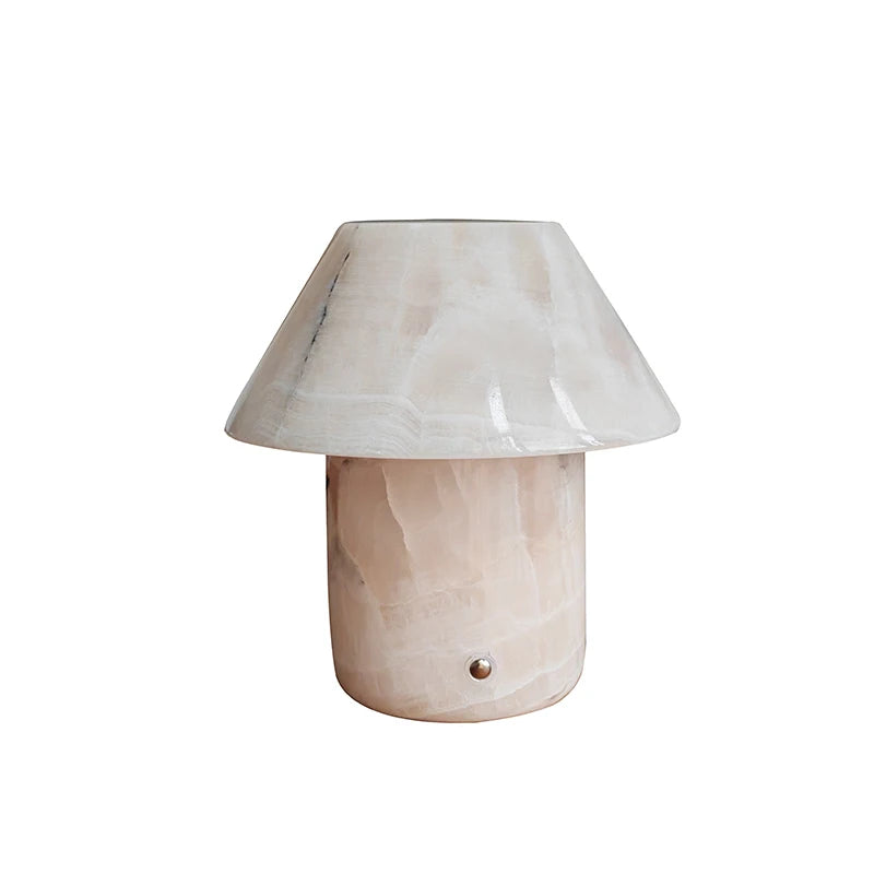 Marble Table Lamp – Nordic Modern Dimmable LED for Bedside, Desk & Office, Restaurant Table | Celeste Grove by Evenlyr