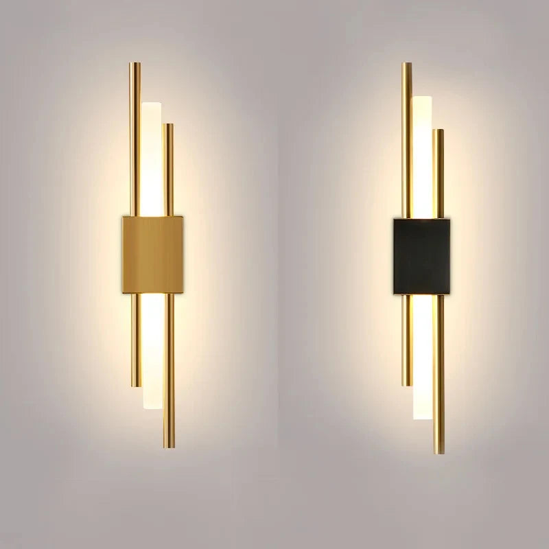 Metal Wall Sconce – Nordic Modern LED for Bathroom, Bedroom & Bedside, Hallway & Entryway | Isola Glow by Evenlyr