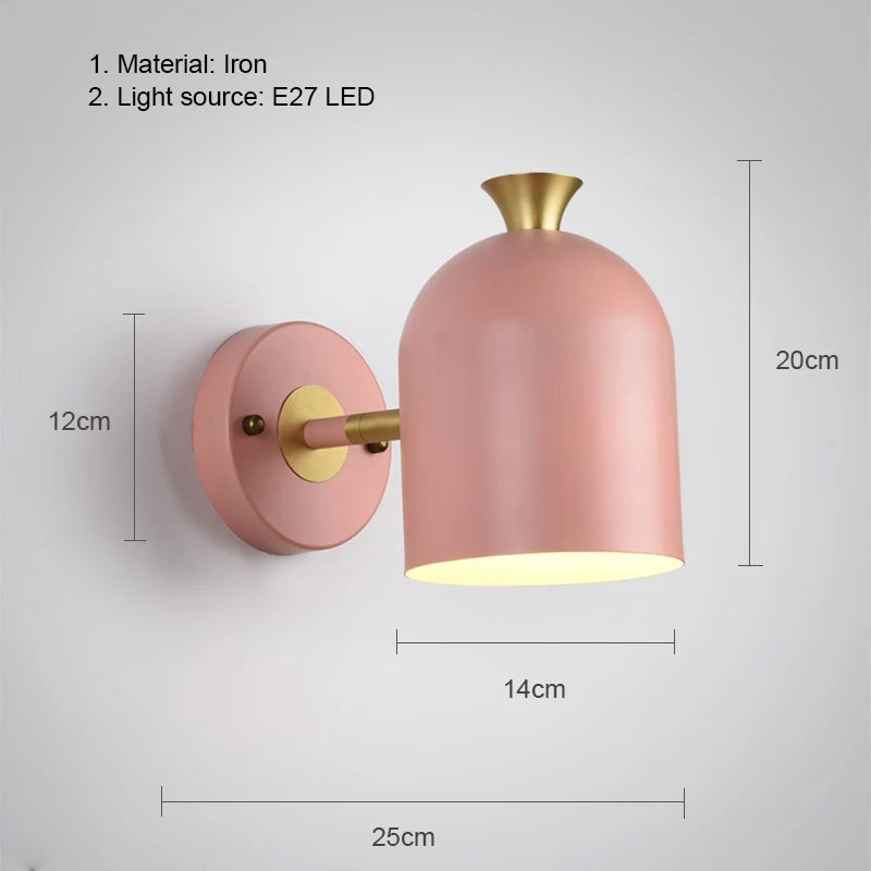 Damaris Arc Metal Wall Sconce – product view 17