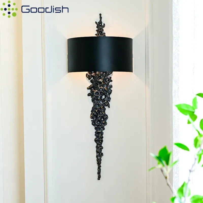 Brass Wall Sconce – detail view 2