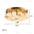 Alabaster & Marble Chandelier – Modern Minimalist for Dining Room, Living Room, Foyer | Sorella Line by Evenlyr