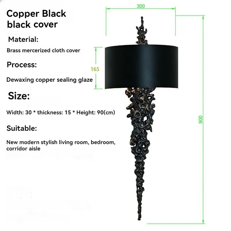 Brass Wall Sconce – detail view 7