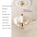Fabric Chandelier – Wabi-Sabi Japanese for Bedroom & Bedside | Celia Crest by Evenlyr