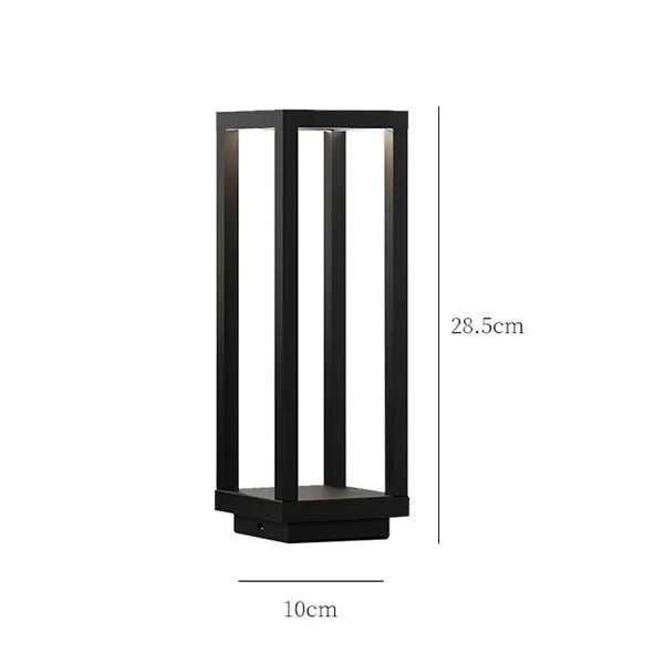 Phaedra Arc Rechargeable Metal Desk Lamp – product view 8
