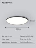 Noemi Halo Aluminum Ceiling Light – product view 15