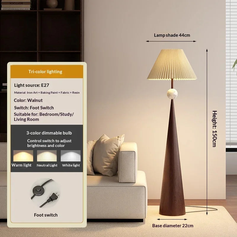 Soren Loop Fabric Floor Lamp – Wabi-Sabi – product detail 15
