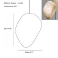 Xavia Arc Cloud Alabaster Table Lamp – product view 6