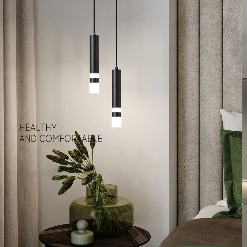Metal Chandelier – Modern LED for Living Room, Bedroom & Bedside | Alora Crest by Evenlyr