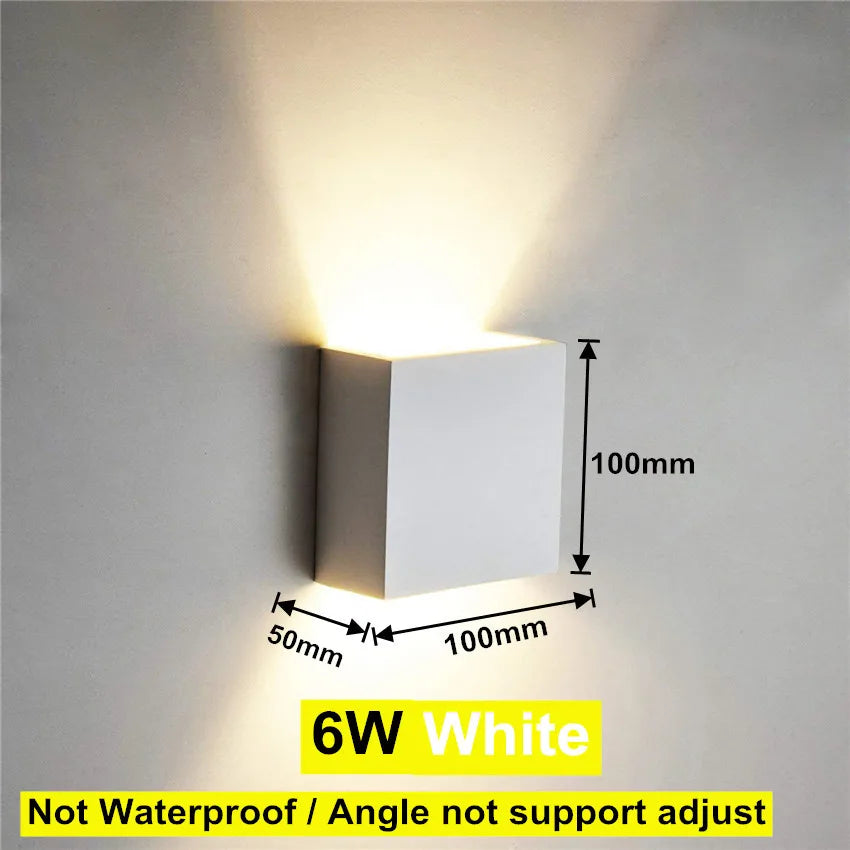 Merano 12W Adjustable-Beam Outdoor Wall Light – IP65 – detail view 11