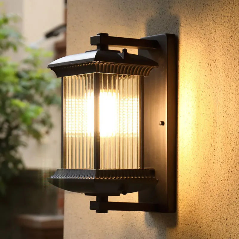 Siena Metal Outdoor Wall Light for Hotel Porch